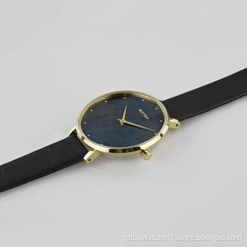 MATT BLACK OIL PRESSED WATCH DIAL